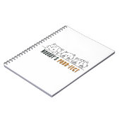 Nobody's Purr-fect Notebook (6.5" x 8.75") Notitieboek (Linkerzijde)