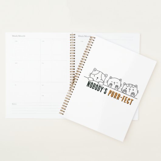Nobody's Purr-fect Planner (Display)