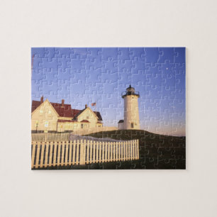 Nobska Lighthouse, Bossen Hole, Massachusetts Legpuzzel