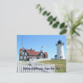Nobska Lighthouse Cape Cod MA Briefkaart #2 (Staand voorkant)
