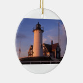 Nobska Lighthouse Keramisch Ornament (Rechts)