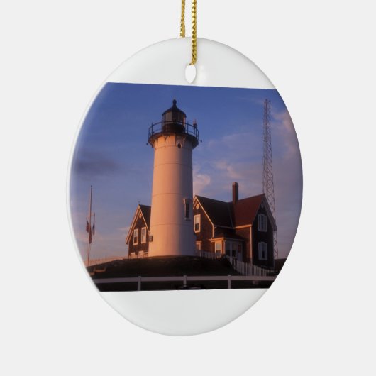 Nobska Lighthouse Keramisch Ornament (Rechts)