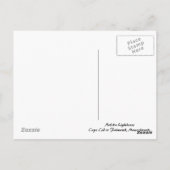 Nobska Lighthouse Post Card Briefkaart (Achterkant)