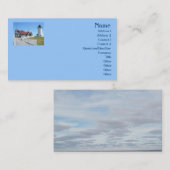 Nobska Lighthouse Visitekaartje (Voorkant / Achterkant)