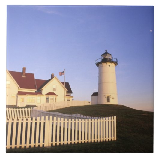 Nobska Lighthouse, Woods Hole, Massachusetts Tegeltje (Voorkant)