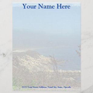 Nobska Point - Bossen Hole - Cape Cod Massachusett Gepersonaliseerd Briefhoofd