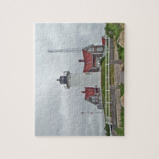 Nobska Point Lighthouse Cape Cod Legpuzzel (Verticaal)
