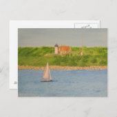 Nobska Point Lighthouse II Briefkaart (Voorkant / Achterkant)