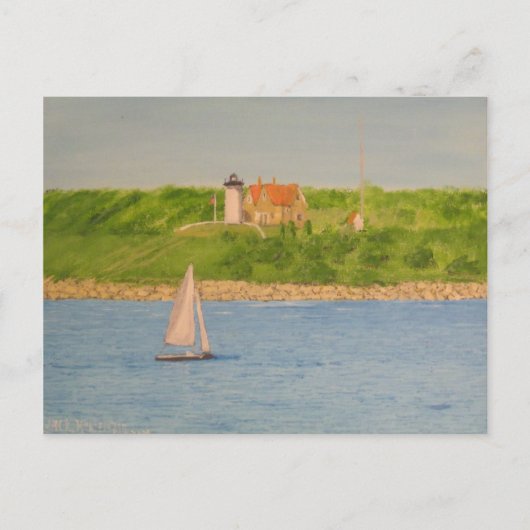 Nobska Point Lighthouse II Briefkaart (Voorkant)
