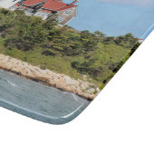 Nobska Point Lighthouse Massachusett Cutting Board Snijplank (Hoek)