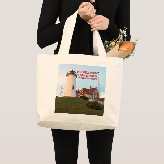 Nobska Point Lighthouse, Massachusetts Canvas tas (Voorkant (product))