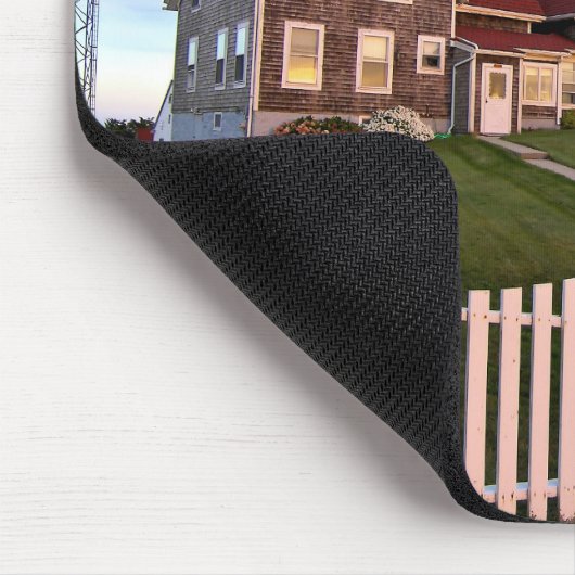 Nobska Point Lighthouse, Massachusetts Mousepad Muismat (Hoek)