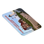 Nobska Point Lighthouse Massachusetts Photo Magnet Magneet (Rechterzijde)
