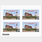 Nobska Point Lighthouse, Massachusetts Stickers (Vel)