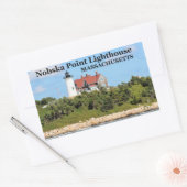 Nobska Point Lighthouse, Massachusetts Stickers (Envelop)