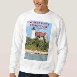 Nobska Point Lighthouse, Massachusetts Sweatshirt