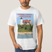 Nobska Point Lighthouse, Massachusetts T-Shirt (Voorkant)