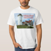 Nobska Point Lighthouse, Massachusetts T-Shirt (Voorkant)