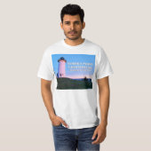 Nobska Point Lighthouse, Massachusetts T-Shirt (Voorkant volledig)