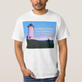 Nobska Point Lighthouse, Massachusetts T-Shirt (Voorkant)