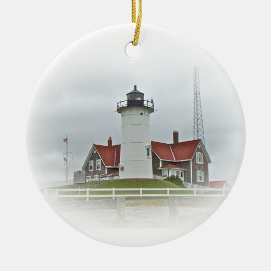 Nobska Point Lighthouse Ornament (Voorkant)