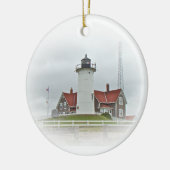 Nobska Point Lighthouse Ornament (Links)