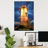 Nobska Point Lighthouse Poster (Thuiskantoor)