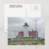 Nobska Point Lighthouse-reeks Briefkaart (Voorkant / Achterkant)