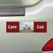 Nobska Point Lighthouse-reeks Bumpersticker (Op auto)