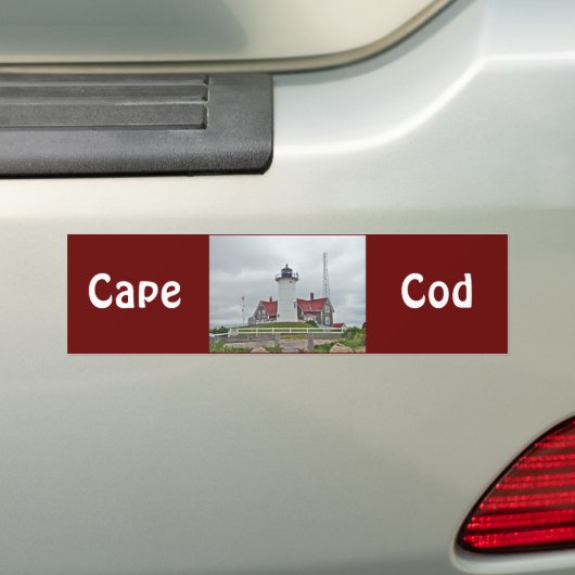 Nobska Point Lighthouse-reeks Bumpersticker (Op auto)