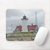 Nobska Point Lighthouse-reeks Muismat (Met muis)