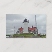 Nobska Point Lighthouse Visitekaartje (Achterkant)