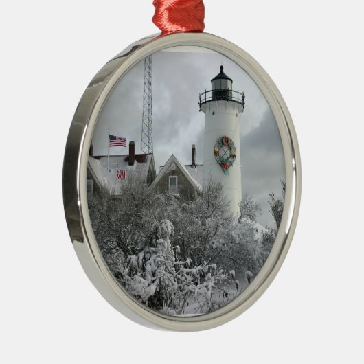 Nobska snow wreath ornament (Rechts)