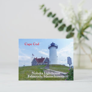 Nobska Vuurtoren Cape Cod MA Briefkaart