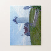 Nobska Vuurtoren Cape Cod MA Legpuzzel (Verticaal)