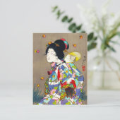 Nobukazu Yosai-favorieten van mooie dames-liefhebb Briefkaart (Staand voorkant)