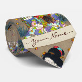 Nobukazu Yosai-favorieten van mooie dames-liefhebb Stropdas (Opgerold)