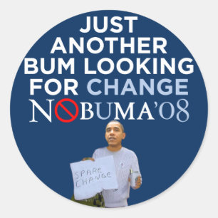 Nobuma op zoek naar verandering Stickers