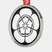 Nobunaga Oda Metalen Ornament (Links)