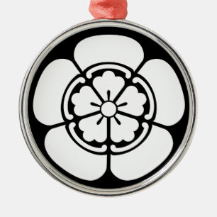 Nobunaga Oda Metalen Ornament