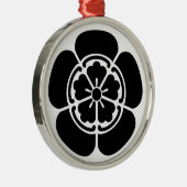 Nobunaga Oda Metalen Ornament (Rechts)