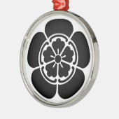 Nobunaga Oda Metalen Ornament (Links)