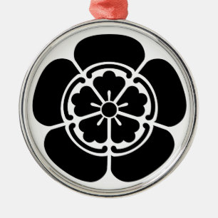 Nobunaga Oda Metalen Ornament