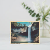 Noccalula Herfsten Alabama Vintage Reizen Briefkaart (Staand voorkant)