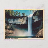 Noccalula Herfsten Alabama Vintage Reizen Briefkaart (Voorkant)