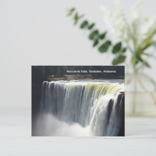 Noccalula Herfsten, Gadsden, Alabama Briefkaart (Staand voorkant)
