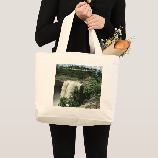 Noccalula Herfsten, Gadsden, Alabama Grote Tote Bag (Voorkant (product))