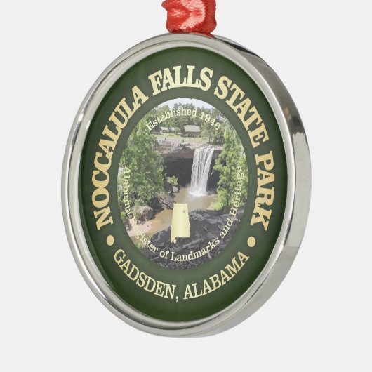 Noccalula Herfsten SP Metalen Ornament (Links)