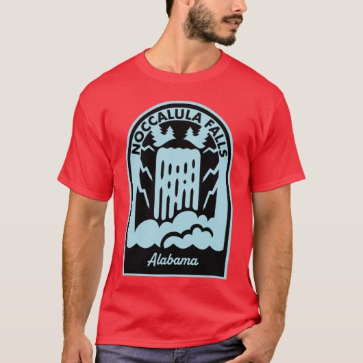 Noccalula-watervallen Alabama Oversized T-shirt (Voorkant)