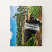 Noccaulula-watervallen Alabama Legpuzzel (Verticaal)